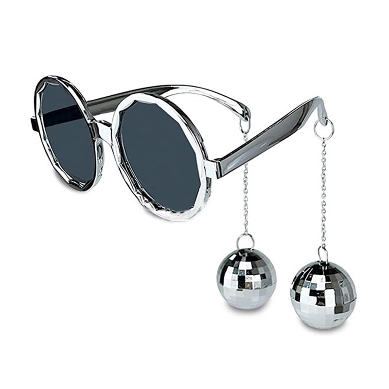 Disco Ball Mirror - 1pc Disco Pendant Mirror Ball Glasses