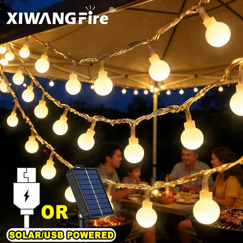 3-10M Solar/USB/Battery String - огляд і ціна Lighting Decor In Room