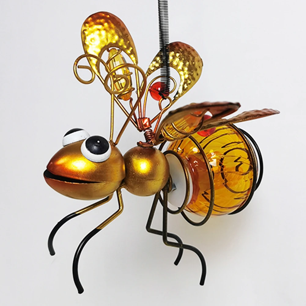Solar Powered Hanging Bug Ligh - огляд і ціна Lighting Bug Decor