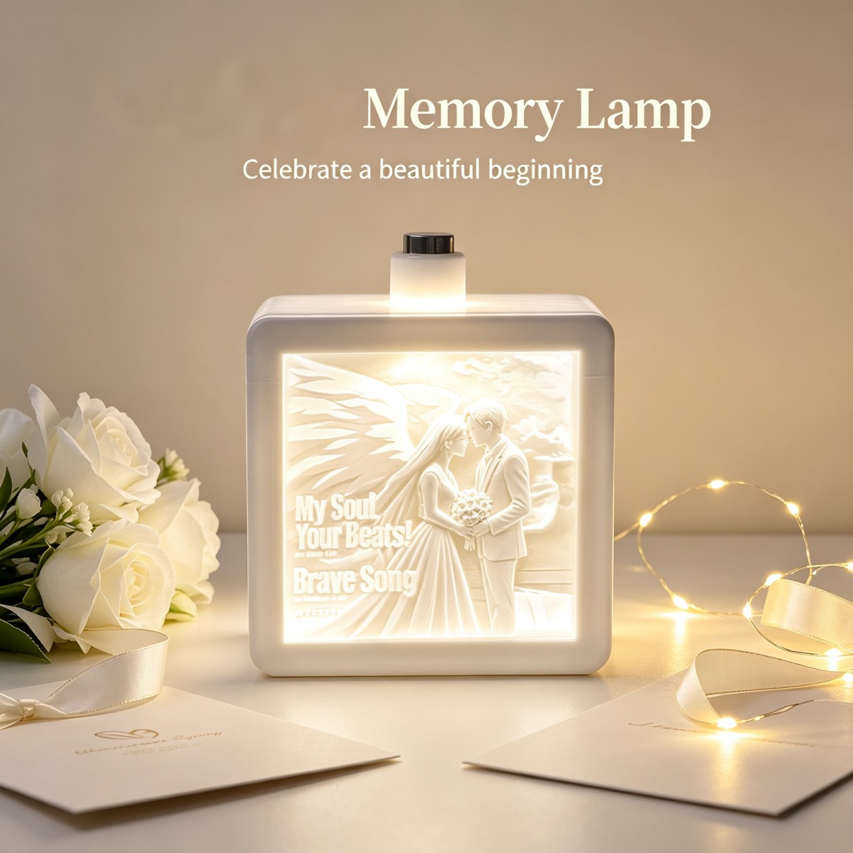 Personalized 3D Printed Custom - огляд і ціна Lighting Decoration For Wedding