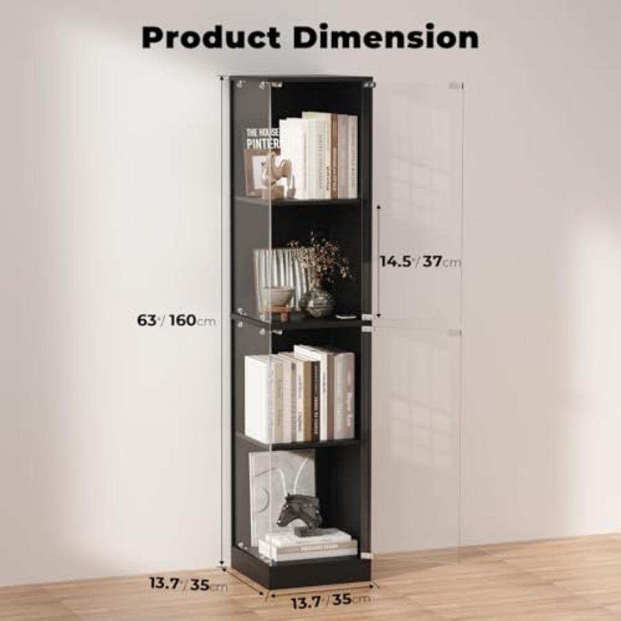 Corner display cabinet with gl - огляд і ціна Lighting & Home Decor Studio Photos