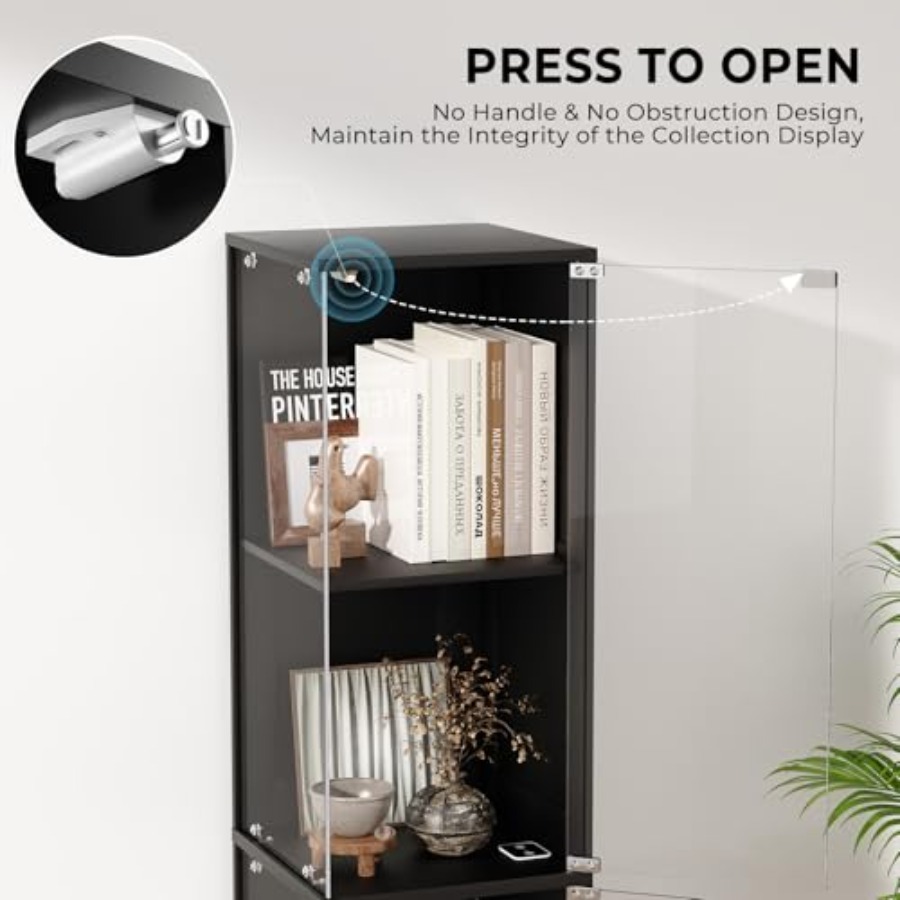 Corner display cabinet with gl - огляд і ціна Lighting & Home Decor Studio Photos