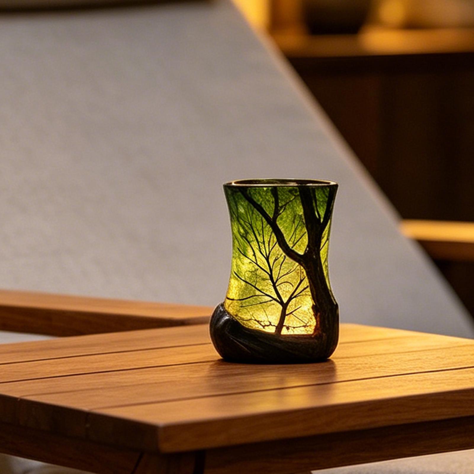Bedside Table Lamp Forest Nigh - огляд і ціна Lighting Decor In Room