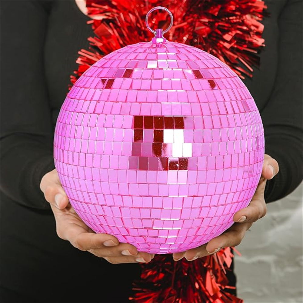 Pink Reflective Mirror Balls,  - огляд і ціна Disco Ball Mirror