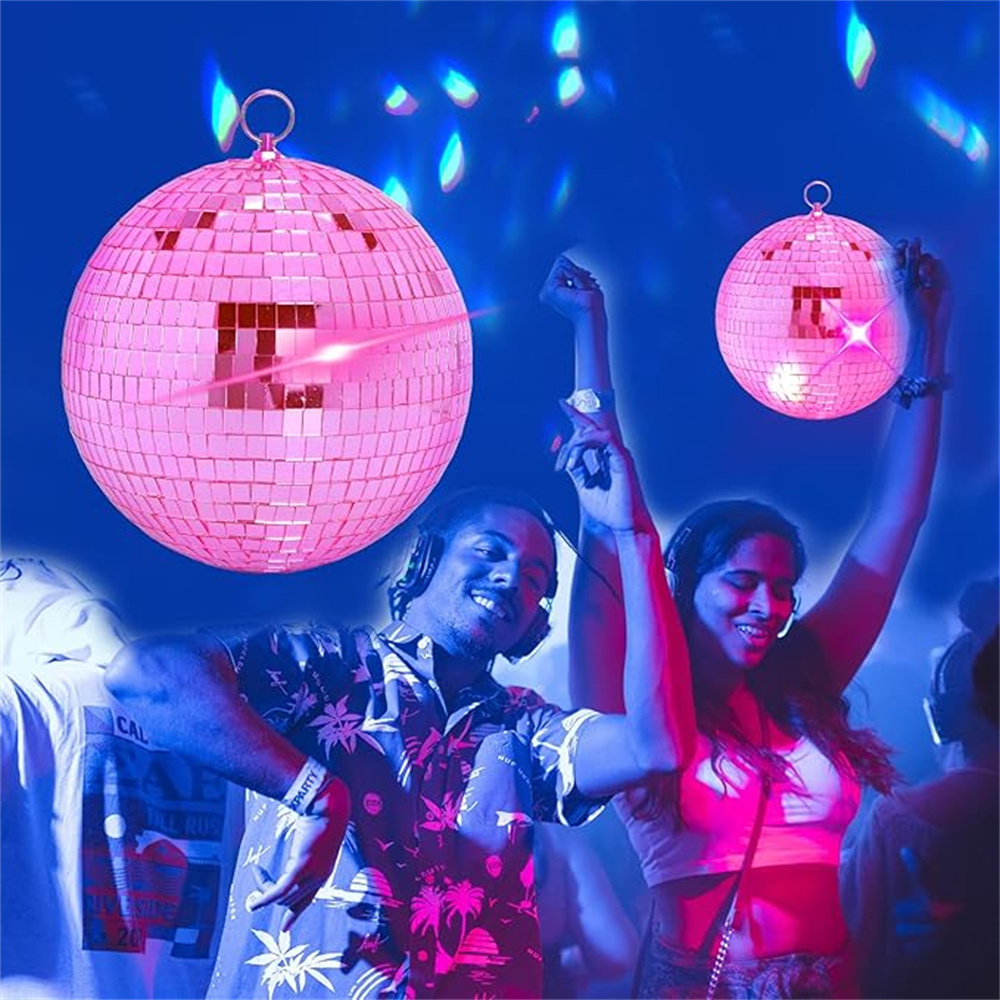 Pink Reflective Mirror Balls,  - огляд і ціна Disco Ball Mirror