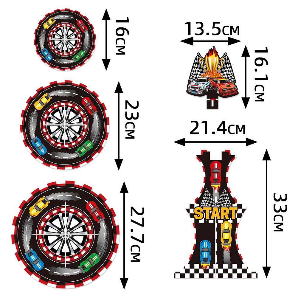 Race Car Birthday Party Decor  - огляд і ціна Lighting Mcqueen Birthday Decor