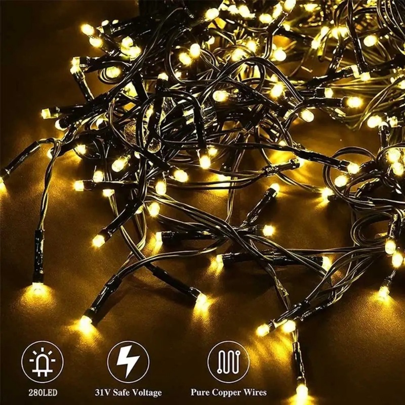 USB LED Fairy String Lights, W - огляд і ціна Garden Lighting Decor
