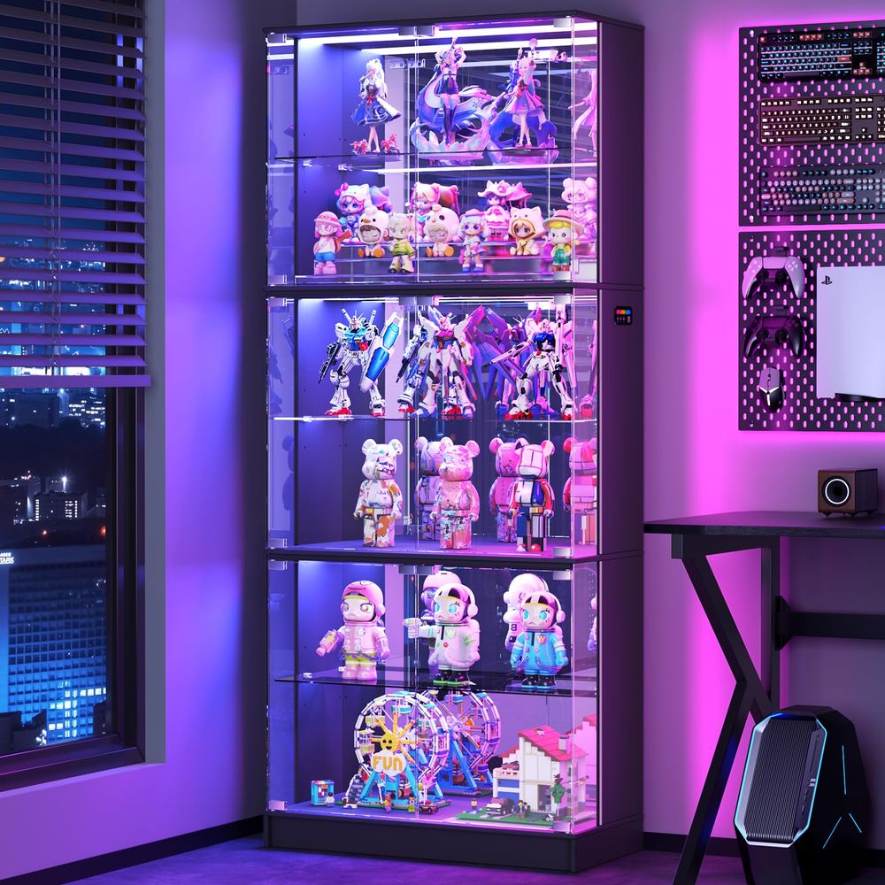 Display Cabinet with Glass Doo - огляд і ціна Lighting & Home Decor Studio Photos
