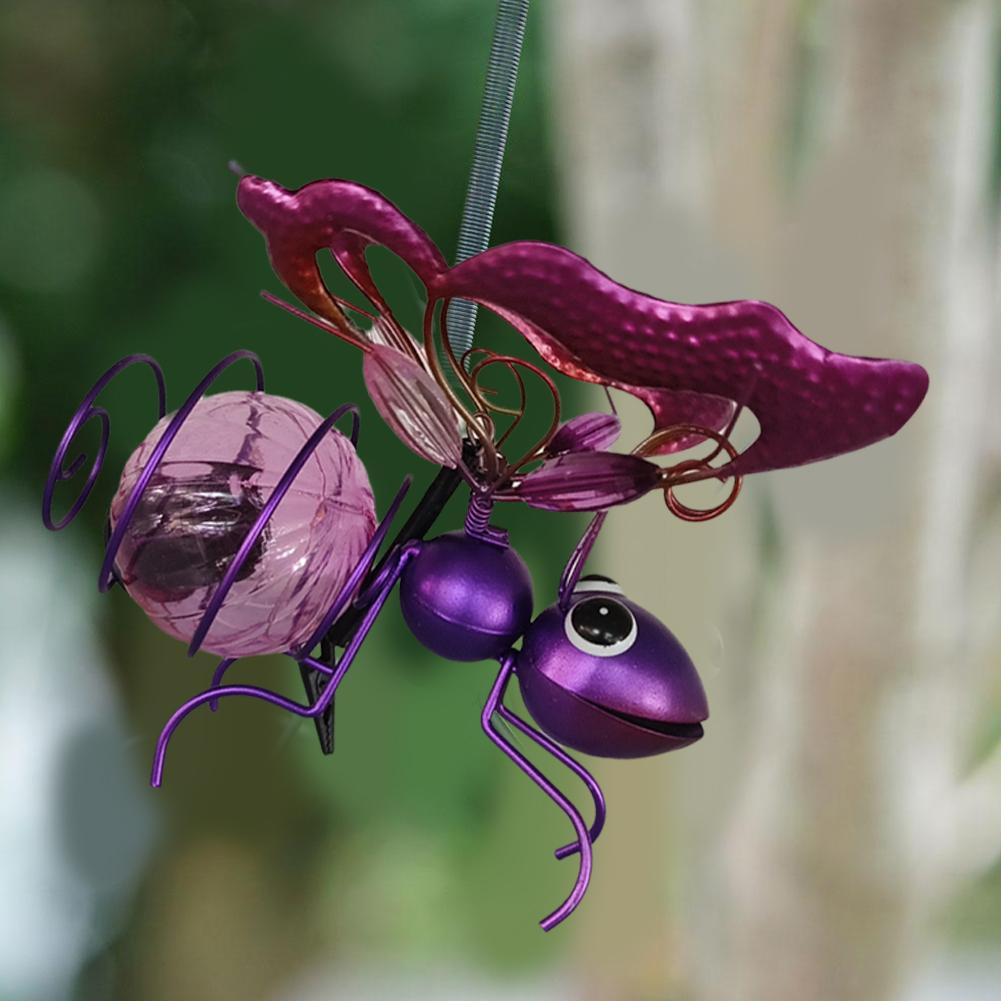 Solar Powered Hanging Bug Ligh - огляд і ціна Lighting Bug Decor