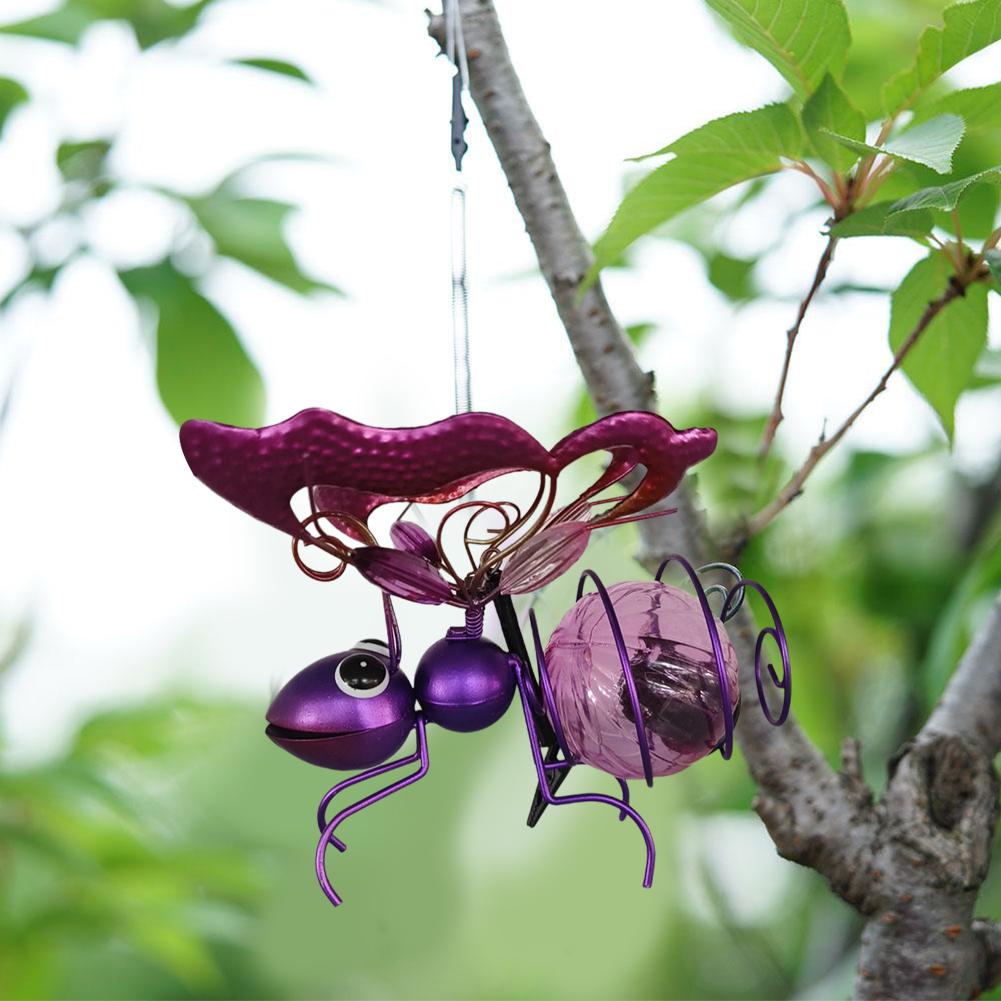 Solar Powered Hanging Bug Ligh - огляд і ціна Lighting Bug Decor