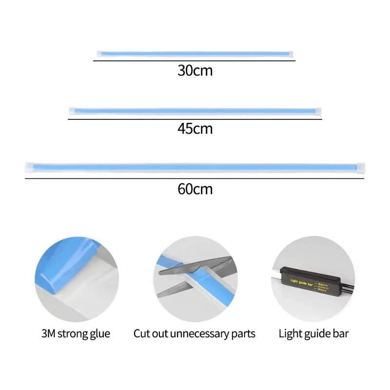 2 Pcs for Car Headlight 12V DR - огляд і ціна Ambient Led Strip