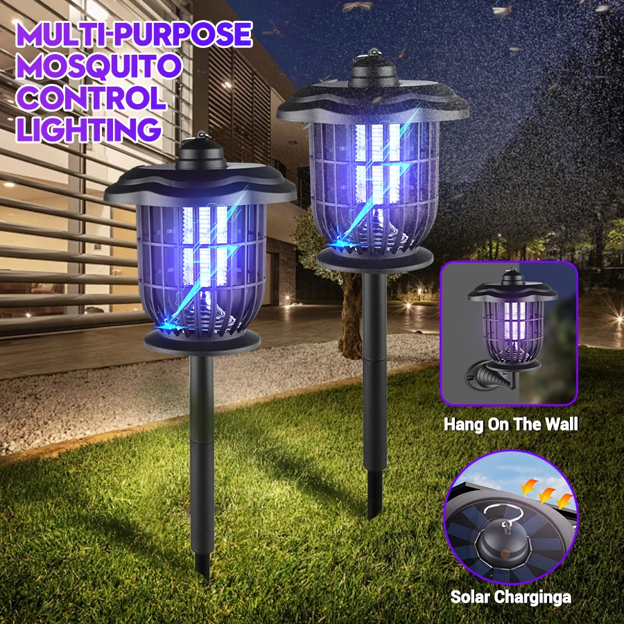 2-in-1 1200mAh LED Solar Light - огляд і ціна Lighting Bug Decor