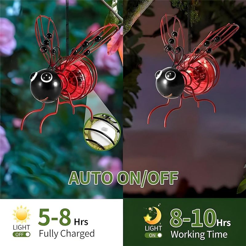 [NEW!A93G】 Solar Bee Simulatio - огляд і ціна Lighting Bug Decor