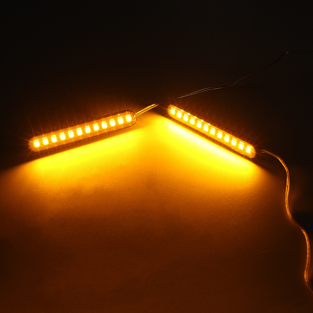2Pcs 12 LED Moto Signal Lights - огляд і ціна Ambient Led Strip
