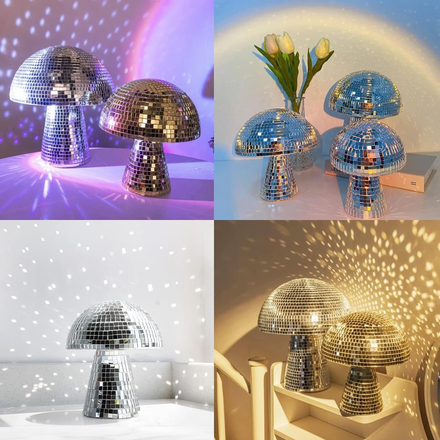 Mushroom Disco Ball Mirrored G - огляд і ціна Disco Ball Mirror