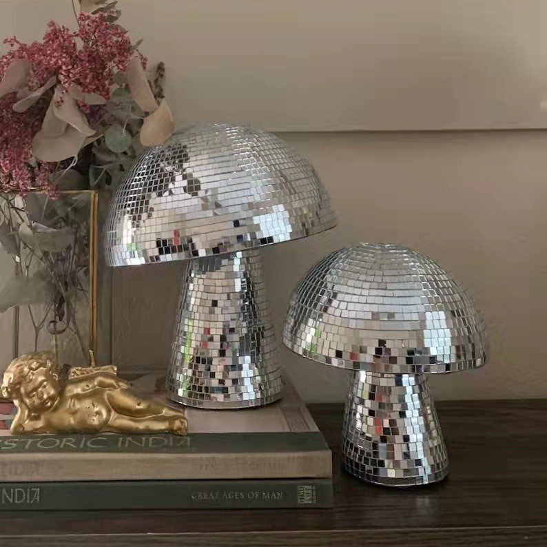 Mushroom Disco Ball Mirrored G - огляд і ціна Disco Ball Mirror