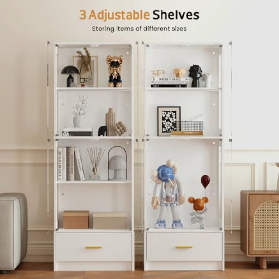 Glass Display Cabinet with Doo - огляд і ціна Lighting & Home Decor Studio Photos