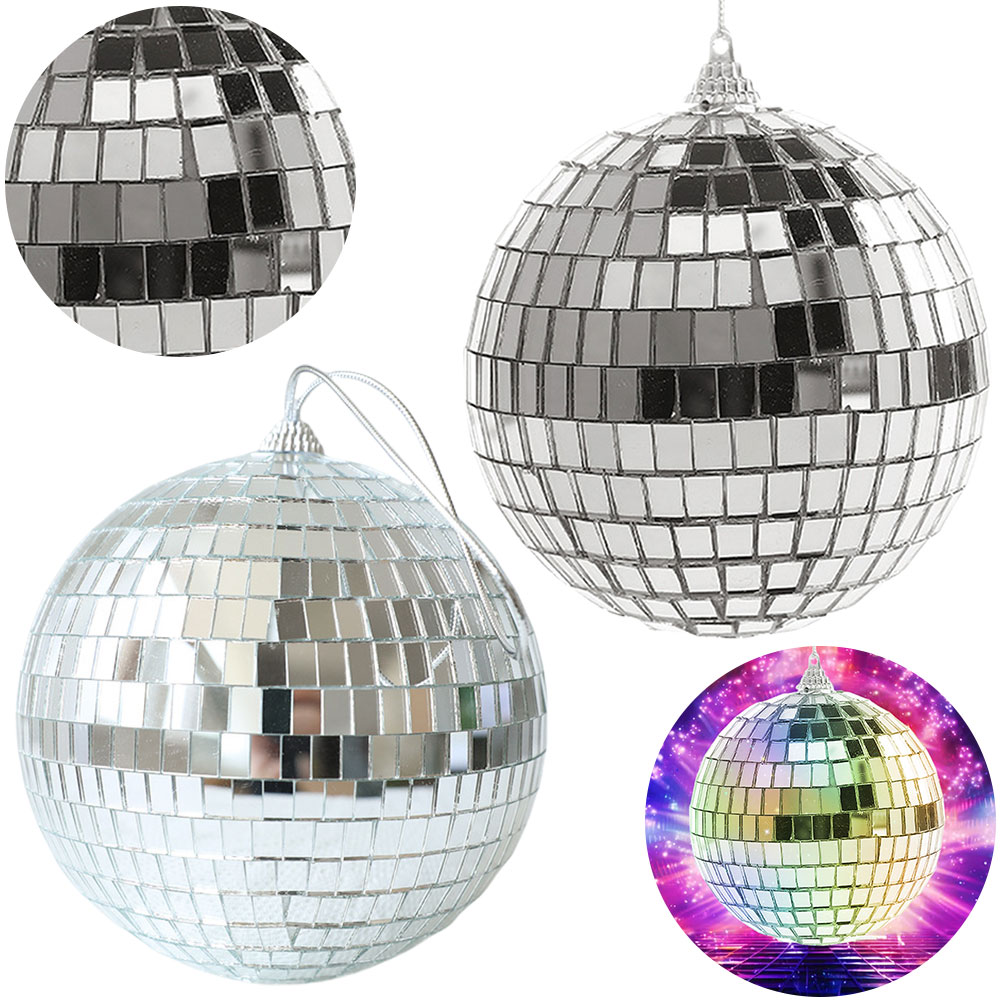 6pcs 4/6/10cm Mirror Disco Bal - огляд і ціна Disco Ball Mirror