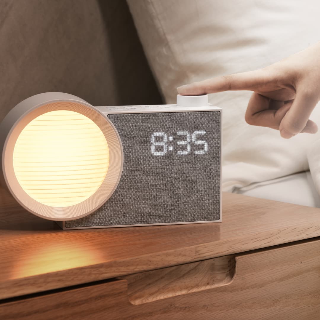 WILIT LED Night Light Alarm Cl - огляд і ціна Lighting Decor In Room