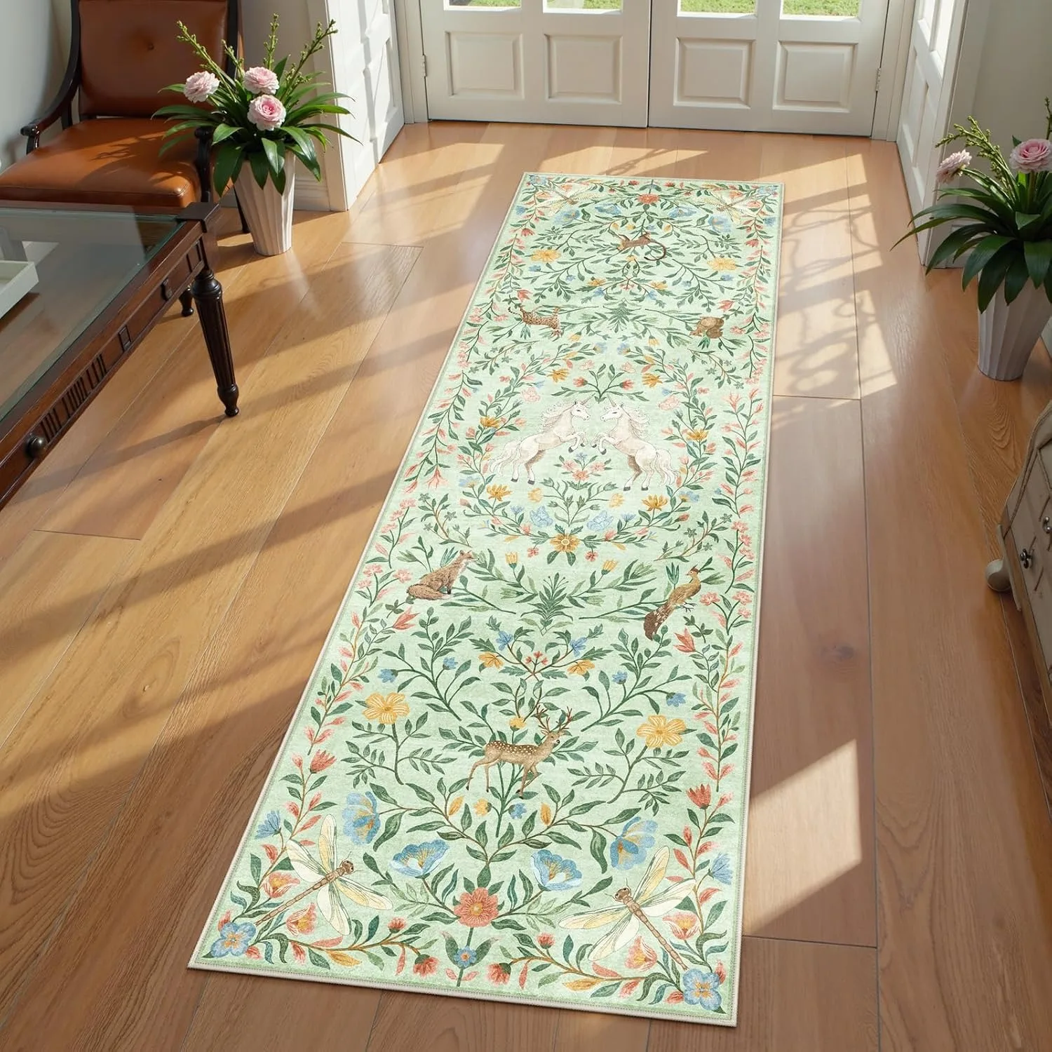 Bug Flower Theme Runner Rug Li - огляд і ціна Lighting Bug Decor