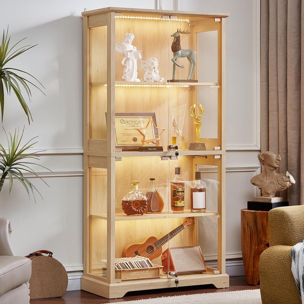 Farmhouse Glass Display Cabine - огляд і ціна Lighting & Home Decor Studio Photos
