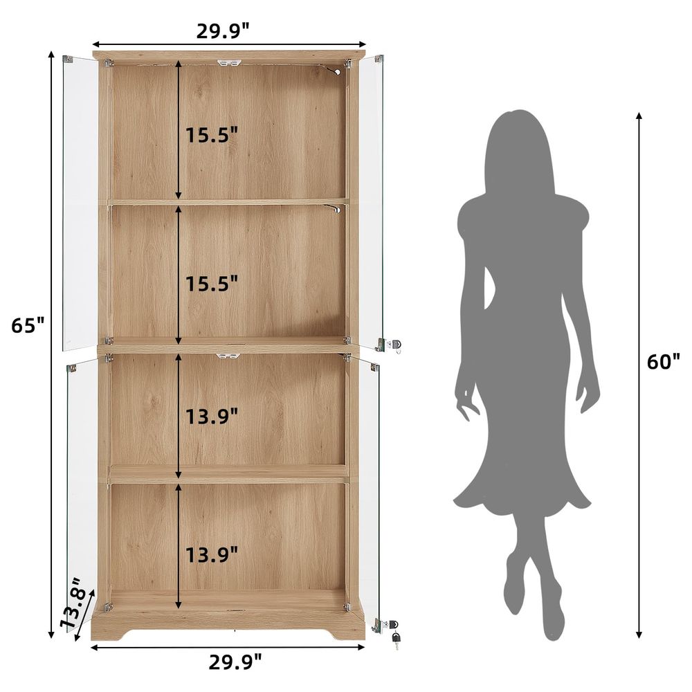 Farmhouse Glass Display Cabine - огляд і ціна Lighting & Home Decor Studio Photos