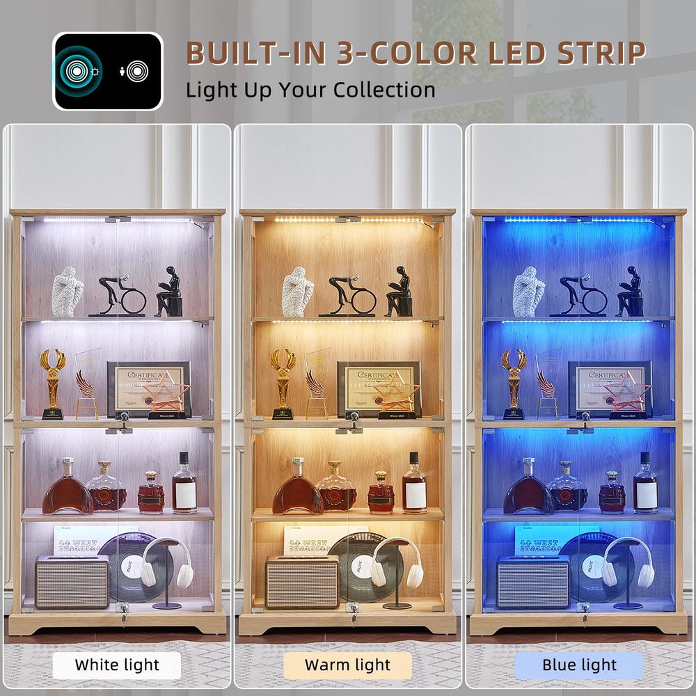 Farmhouse Glass Display Cabine - огляд і ціна Lighting & Home Decor Studio Photos