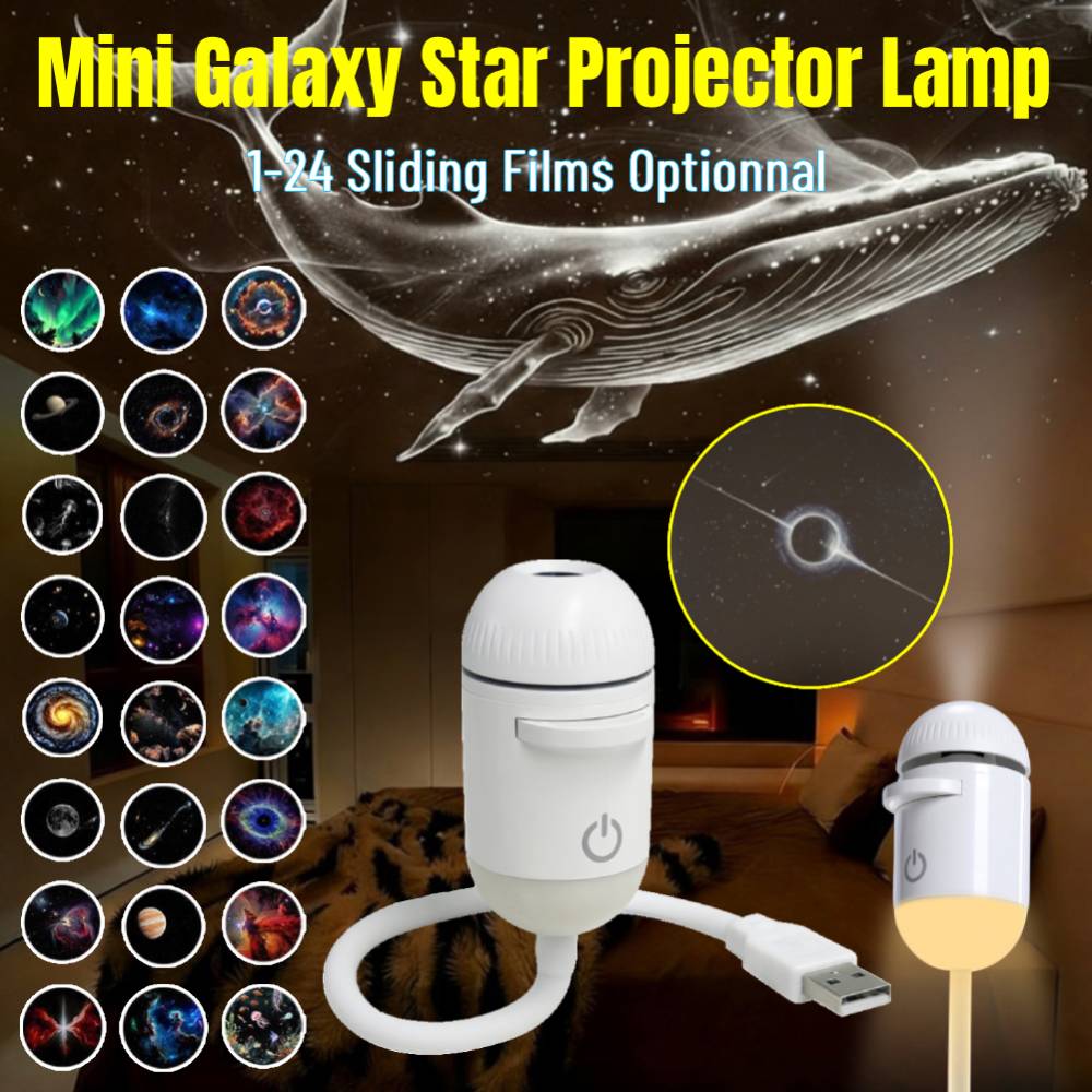Galaxy Starry Sky Night Light  - огляд і ціна Lighting Decor In Room