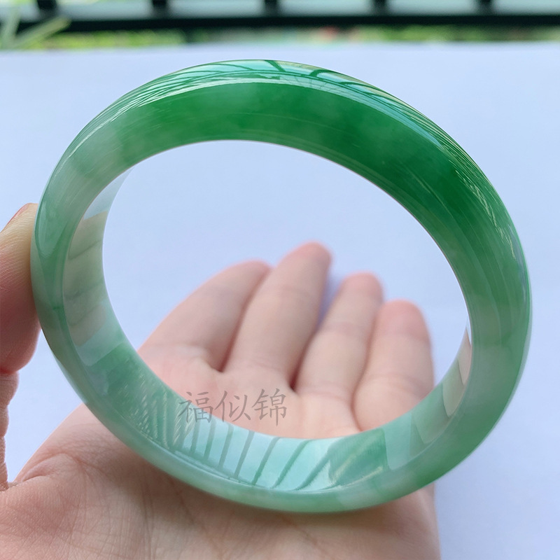 Old Mine Icy Jadeite Bracelet, - огляд і ціна Lighting & Home Decor Studio Photos