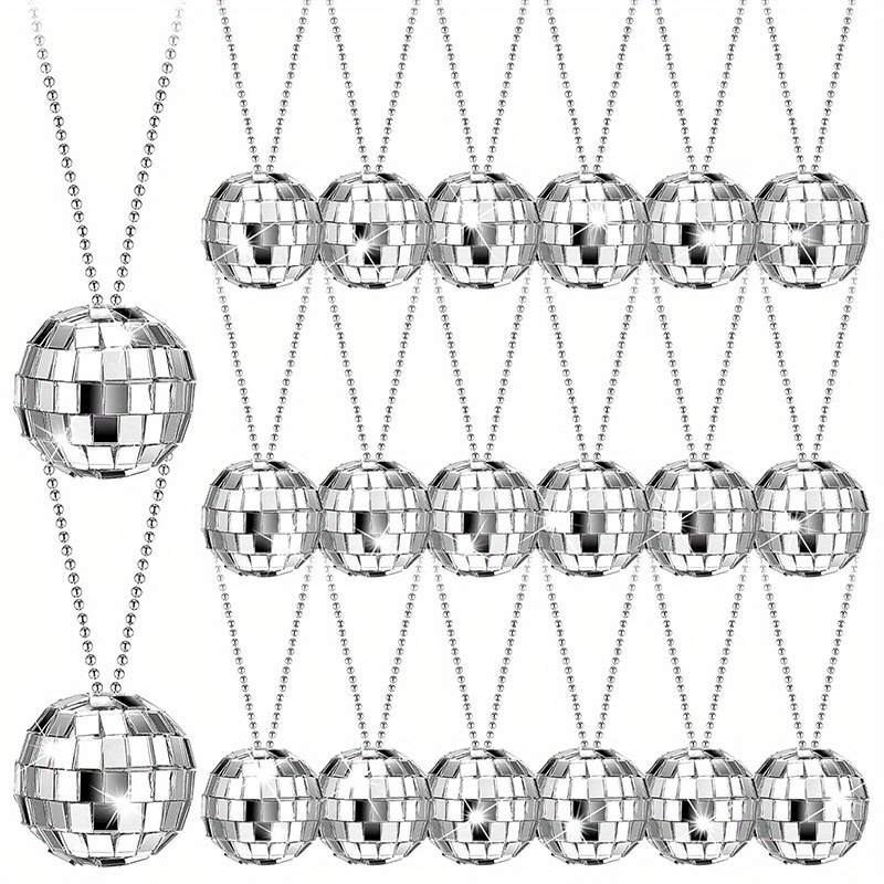 5-10Pcs Mirror Disco Ball Neck - огляд і ціна Disco Ball Mirror