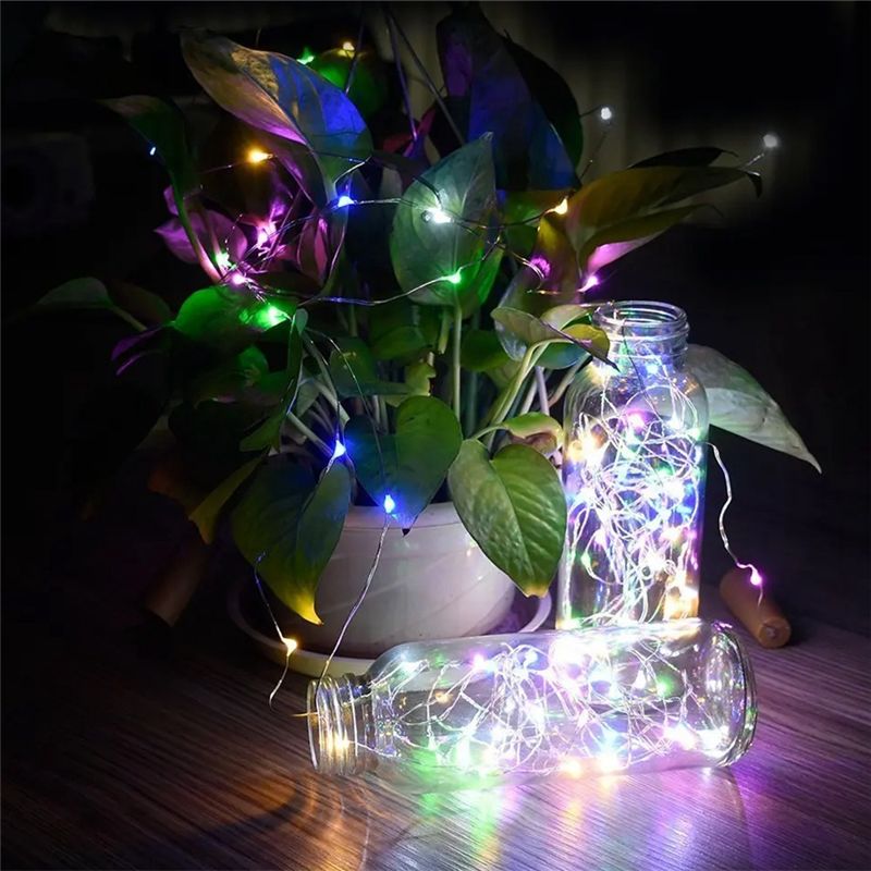 AT02-Set Of 10 Solar LED Fairy - огляд і ціна Decor Lighting Cork