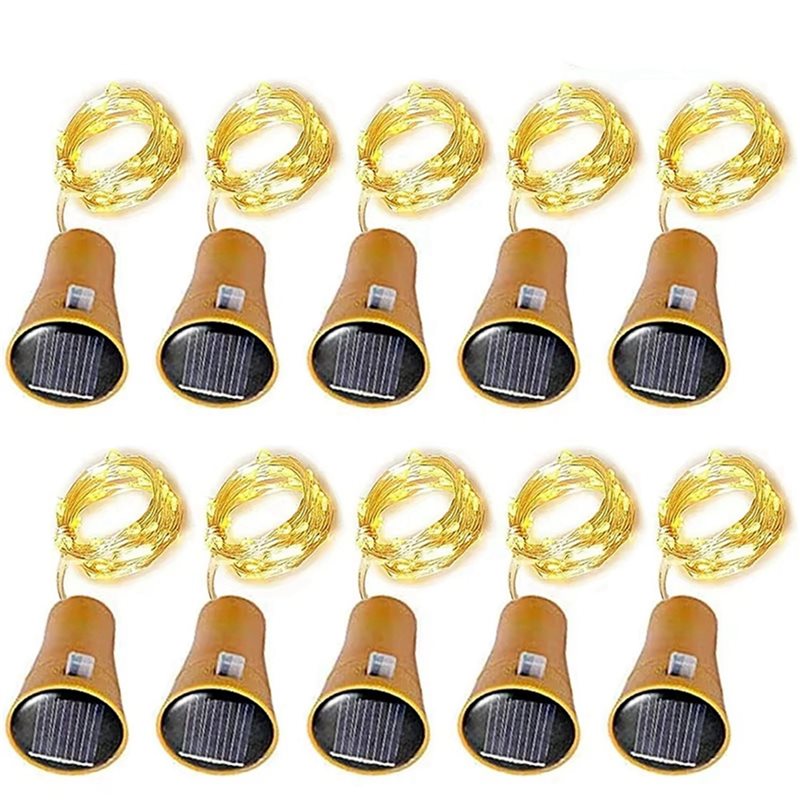 ABXF-20Pcs Solar Wine Bottle S - огляд і ціна Decor Lighting Cork