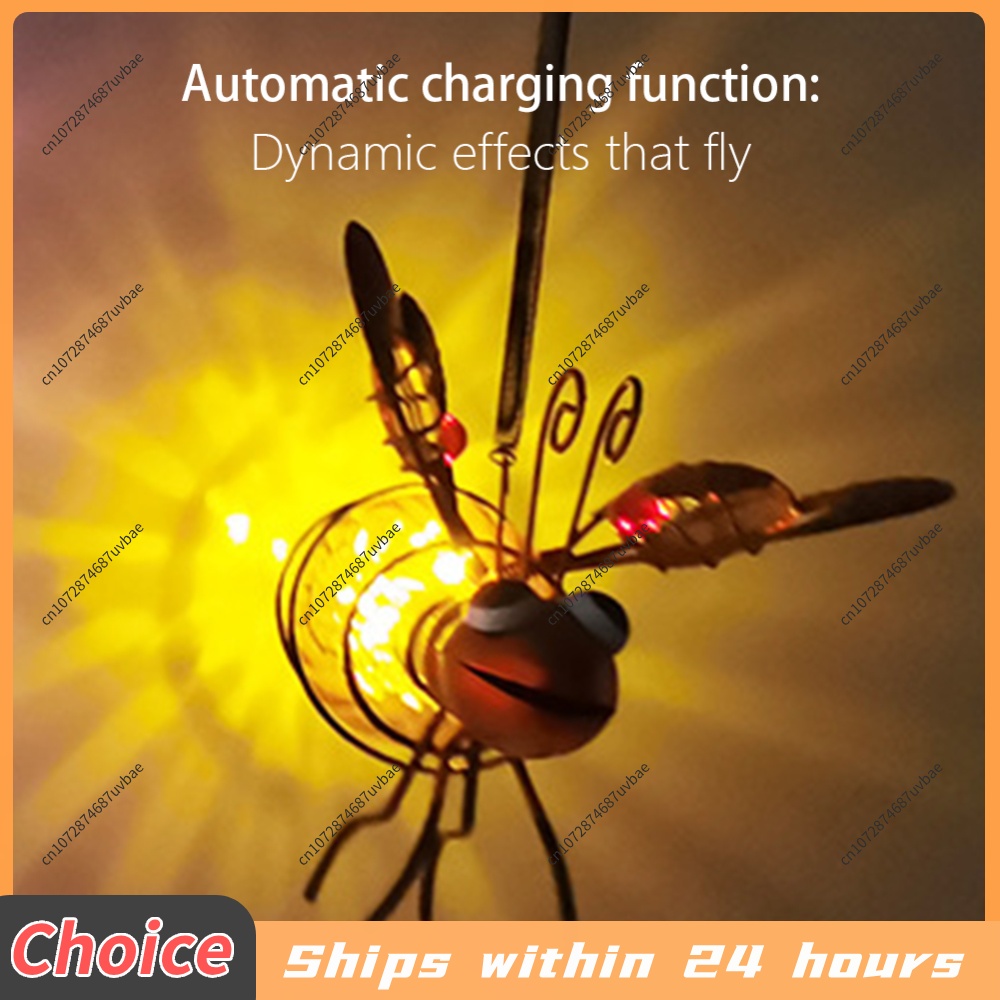 Solar Powered Insect Lamp Hang - огляд і ціна Lighting Bug Decor