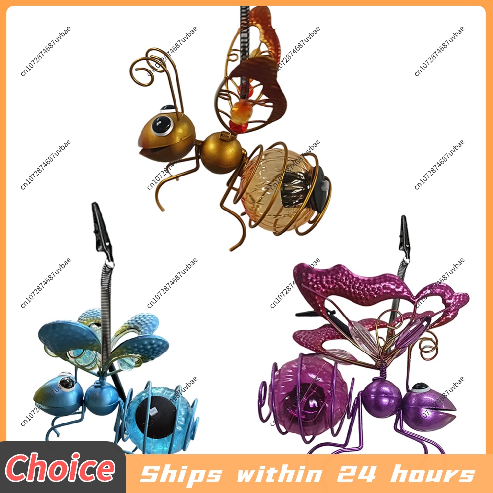 Solar Powered Insect Lamp Hang - огляд і ціна Lighting Bug Decor