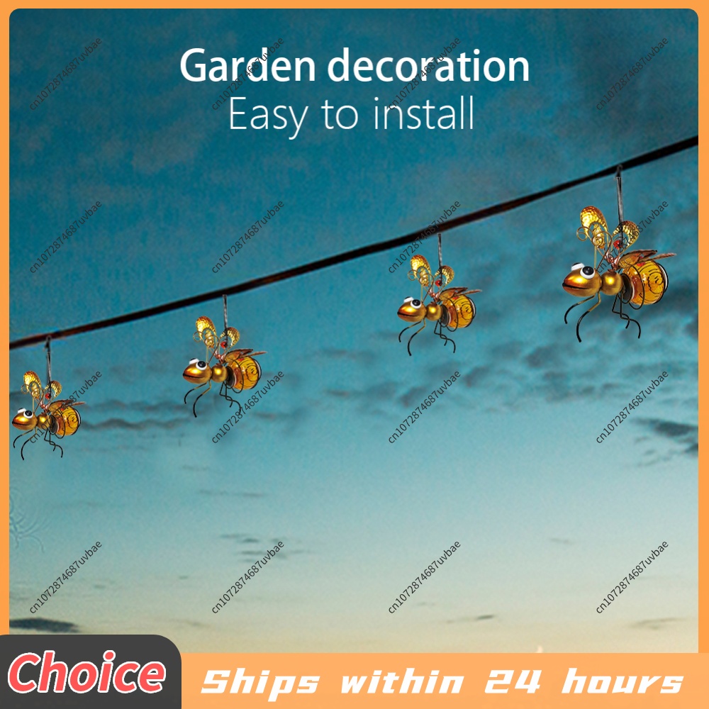 Solar Powered Insect Lamp Hang - огляд і ціна Lighting Bug Decor
