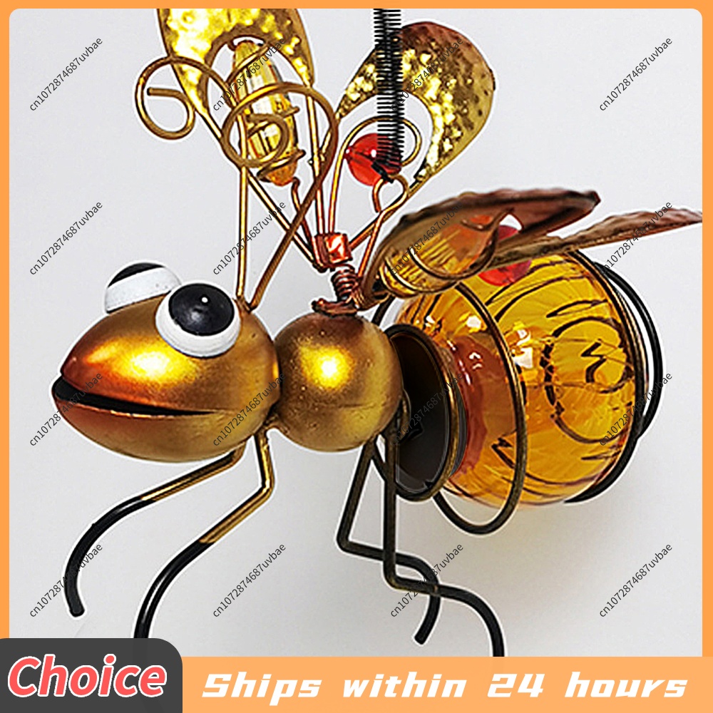 Solar Powered Insect Lamp Hang - огляд і ціна Lighting Bug Decor